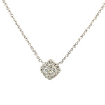 Diamond Cluster Necklace - Markbridge Jewellers