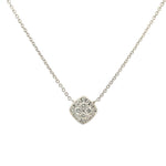 Diamond Cluster Necklace - Markbridge Jewellers