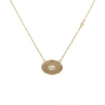 Diamond Disc Necklace - Markbridge Jewellers