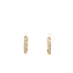 Diamond Huggie Earrings - Markbridge Jewellers