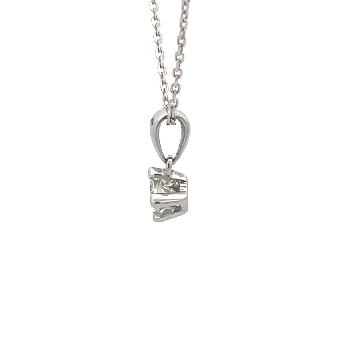 Diamond Solitaire Pendant