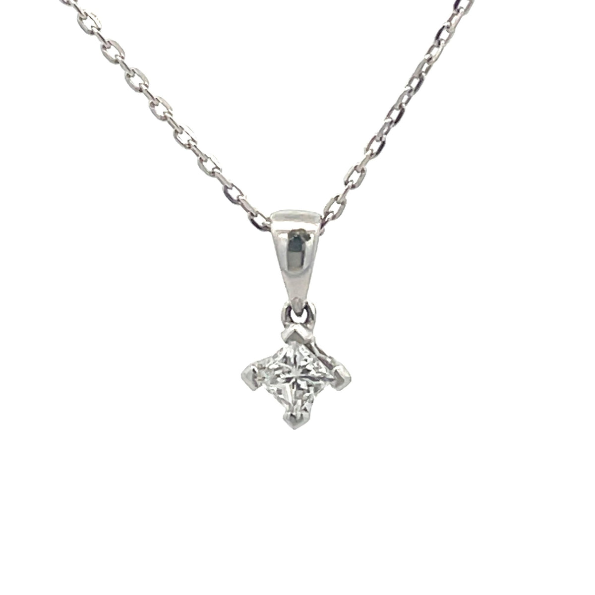 Diamond Solitaire Pendant