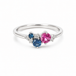 Pink & Ceylon Sapphire Dress Ring