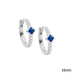 Earring Dark Blue - E600DB