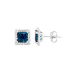 Earring Light Blue - E523LB