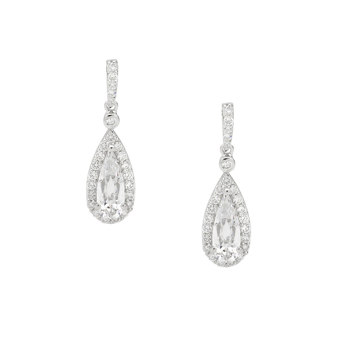 Earring White - E320W - Markbridge Jewellers