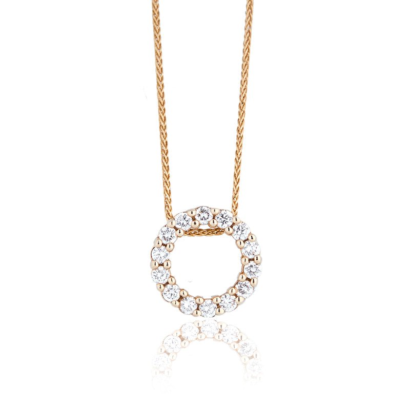 Eternal Diamonds Circle Pendant - Markbridge Jewellers
