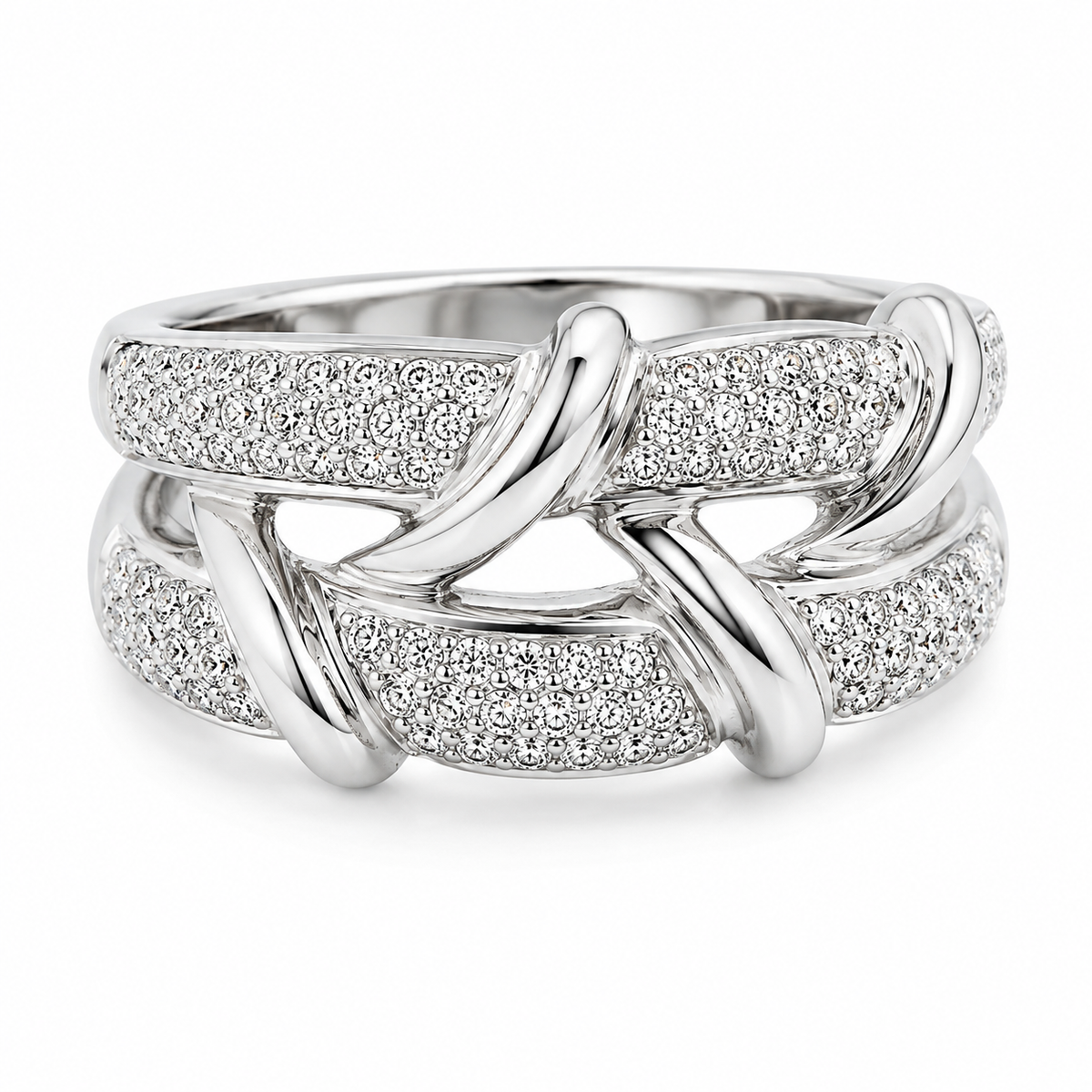 Pave Diamond Ring