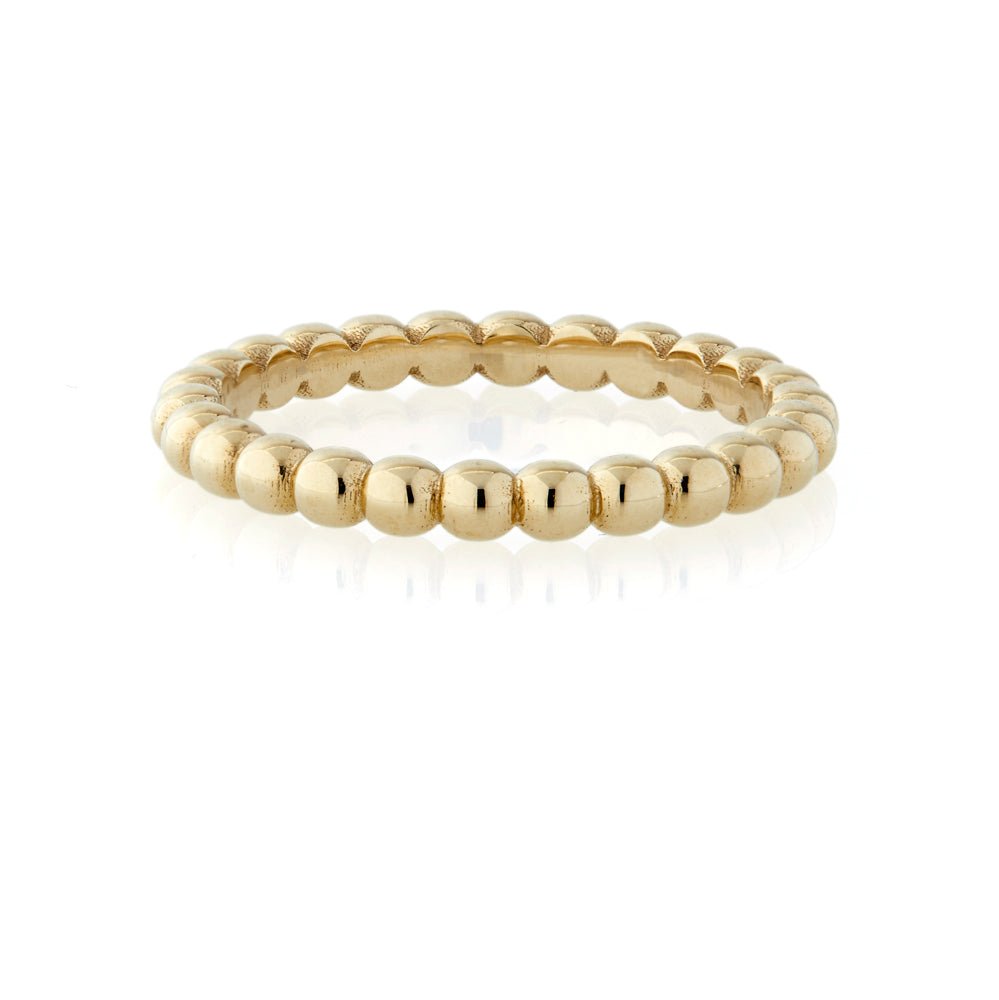 Gold ball ring - Markbridge Jewellers