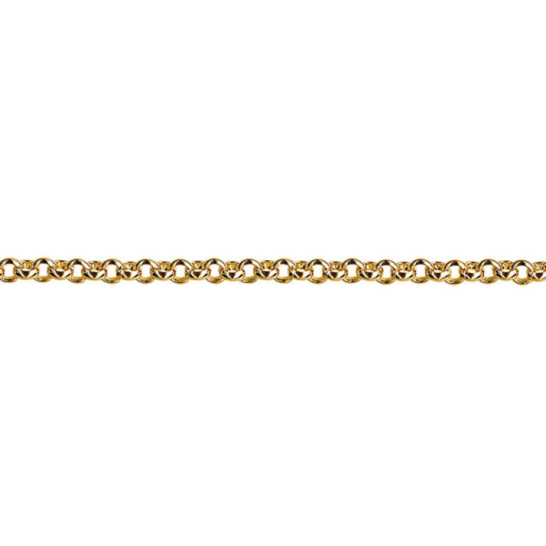 Gold Belcher Chain 2.4mm - Markbridge Jewellers