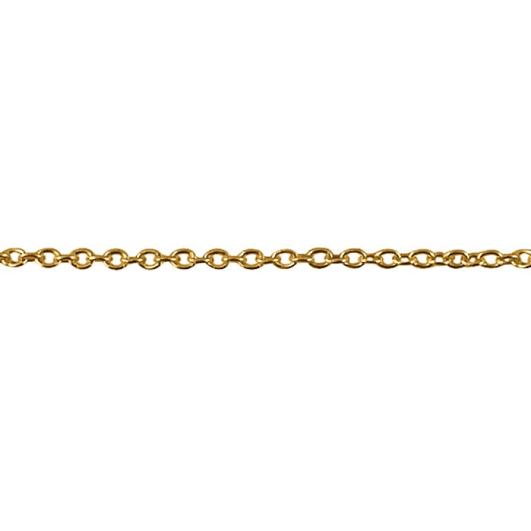 Gold Cable Chain 1.20mm - Markbridge Jewellers