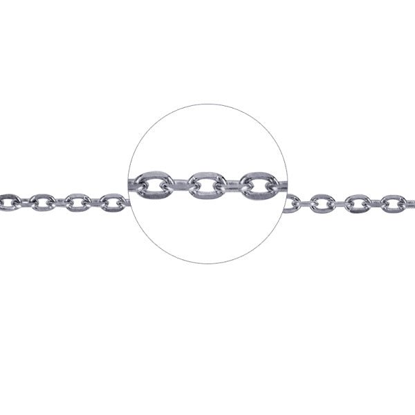 Gold Diamond Cut Cable Chain 0.90mm - Markbridge Jewellers