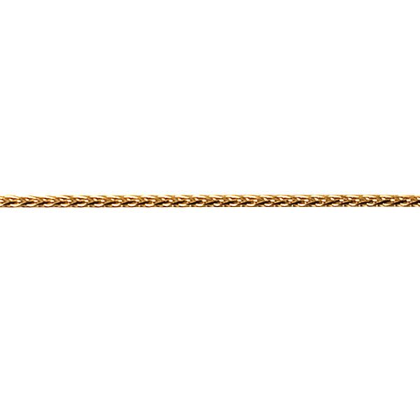 Gold Italian Wheat Chain 0.90mm - Markbridge Jewellers