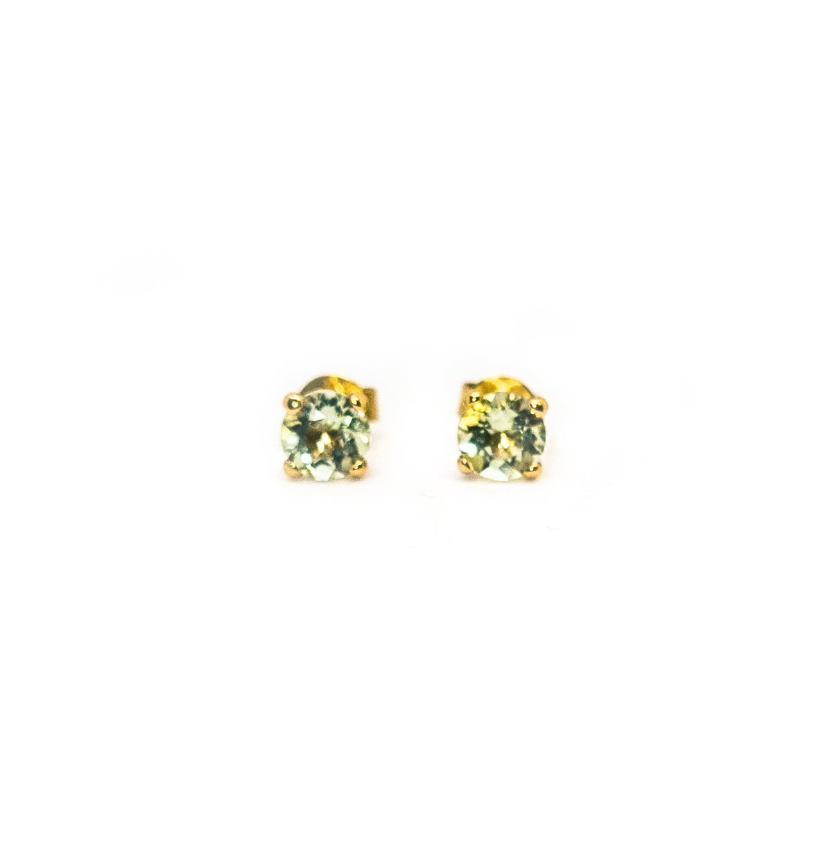 Green Amethyst Earrings - Markbridge Jewellers