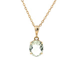 Green Amethyst Pendant - Markbridge Jewellers