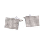 Ip Antique Patterned Stainless Steel Cufflinks - Markbridge Jewellers