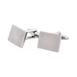 Ip Antique Patterned Stainless Steel Cufflinks - Markbridge Jewellers