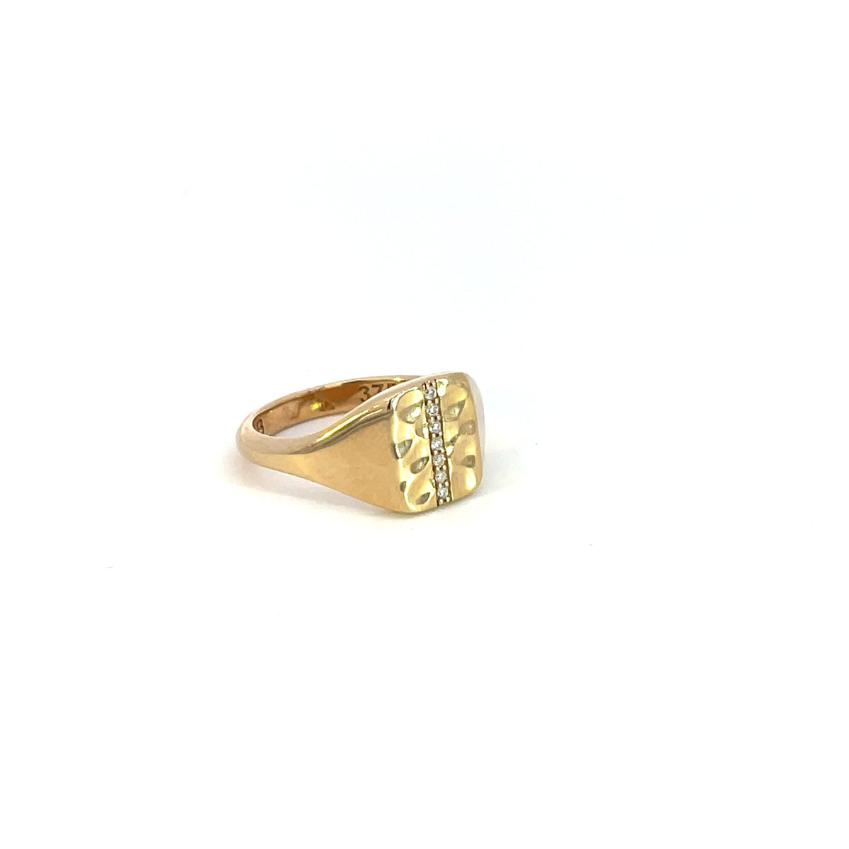 Isabella Collection Rectangle Signet Ring - Markbridge Jewellers