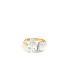 Lab Grown Two Stone Diamond Engagement Ring - Markbridge Jewellers