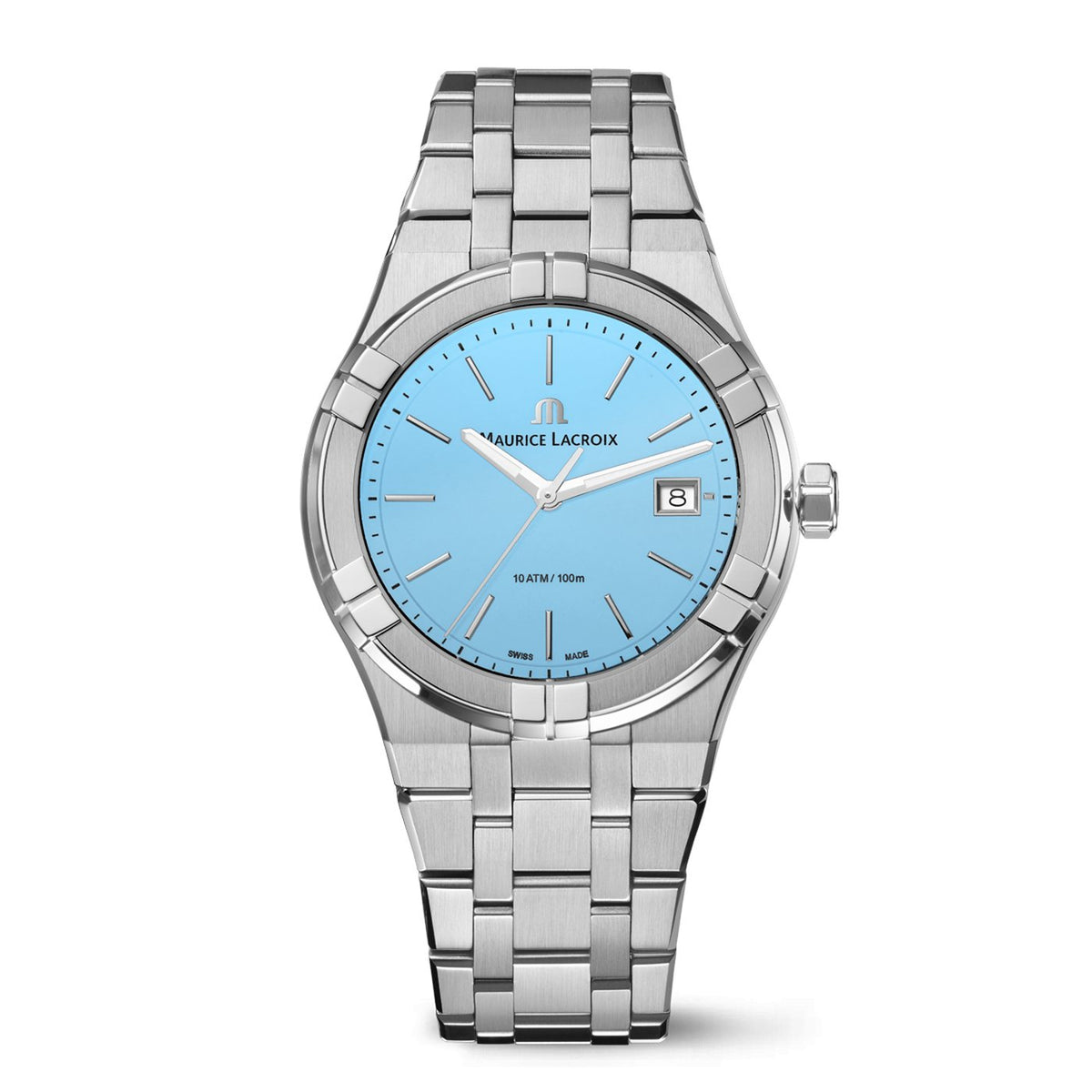 Maurice Lacroix AIKON 40mm Special Ed. Summer Vibes Turquoise Watch - Markbridge Jewellers