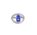 MB-Luxe "The Eye" Tanzanite and Diamond Ring - Markbridge Jewellers