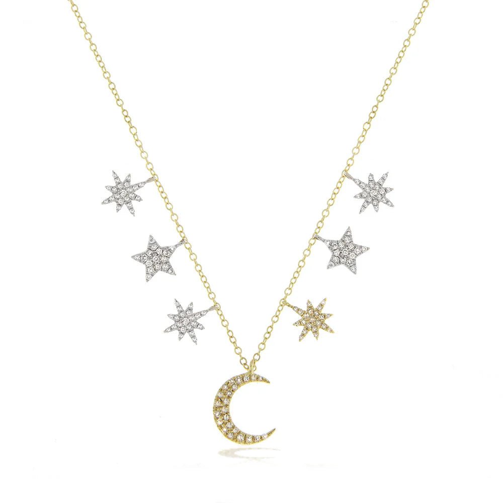 Meira T Celestial Diamond Necklace - Markbridge Jewellers