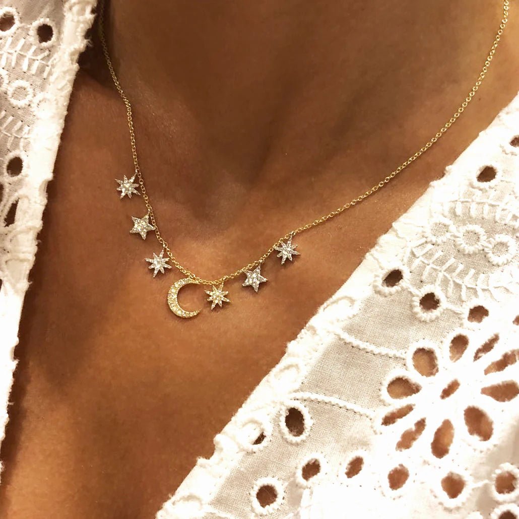 Meira T Celestial Diamond Necklace - Markbridge Jewellers