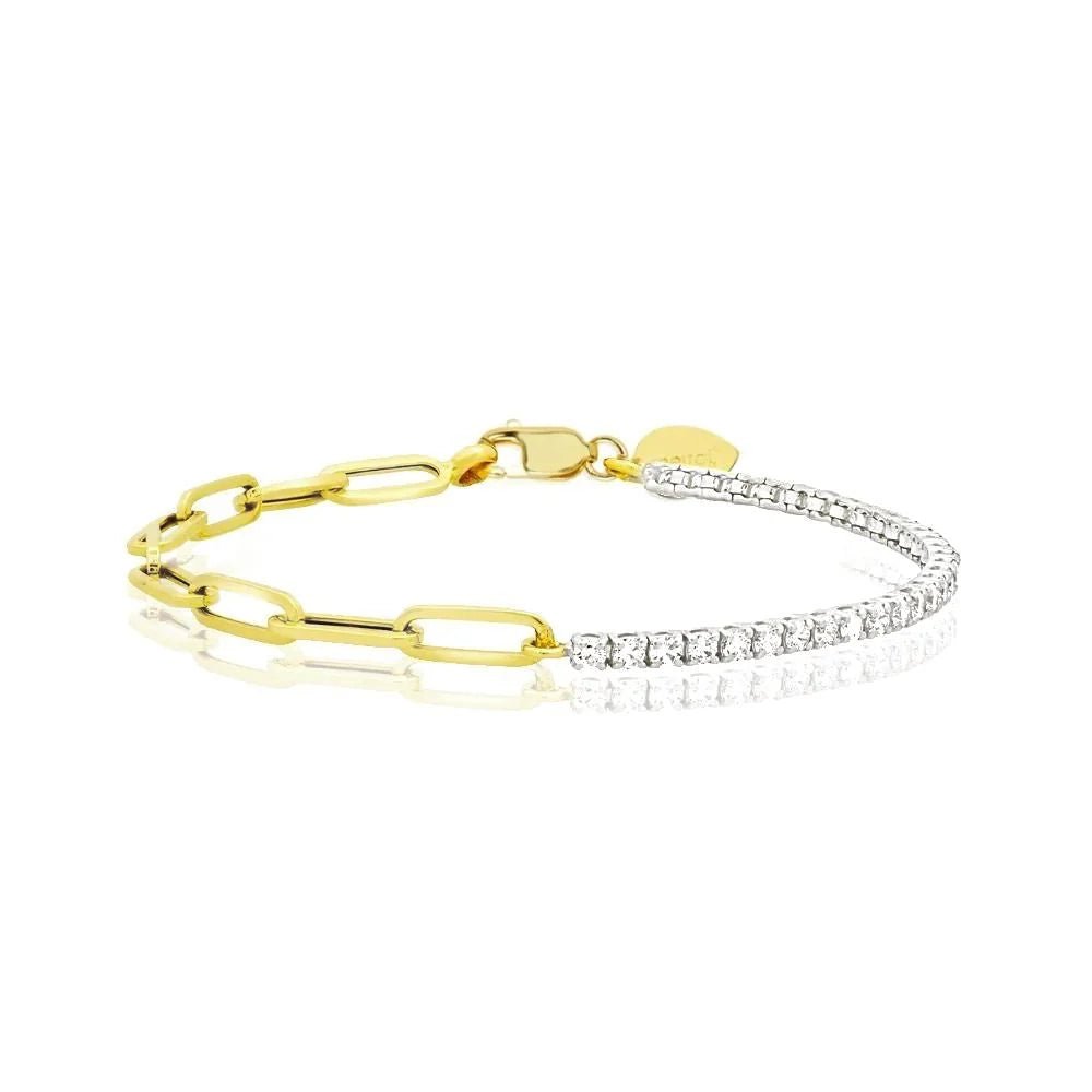 Meira T Half & Half Diamond Bracelet - Markbridge Jewellers