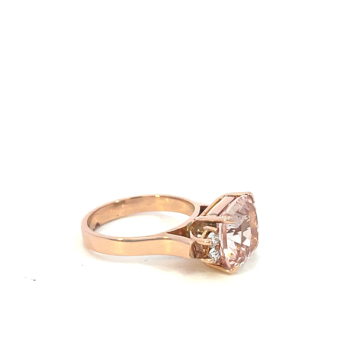 Morganite & Diamond Cocktail Ring - Markbridge Jewellers