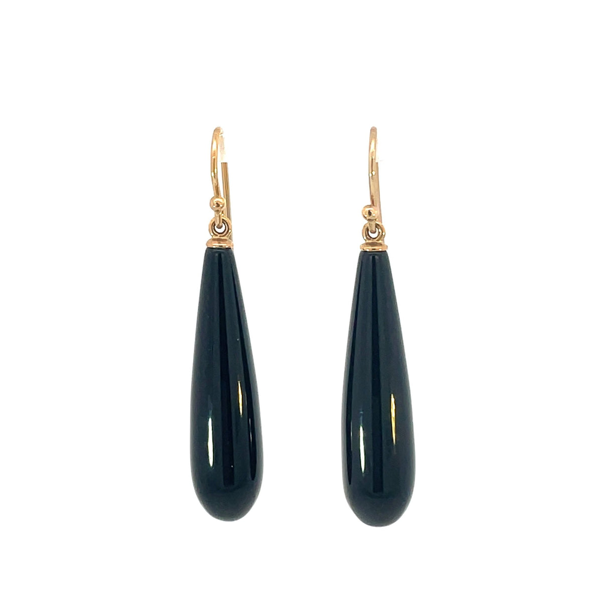 Onyx Drop Earrings - Markbridge Jewellers