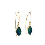 Opal Doublet Drop Earrings - Markbridge Jewellers