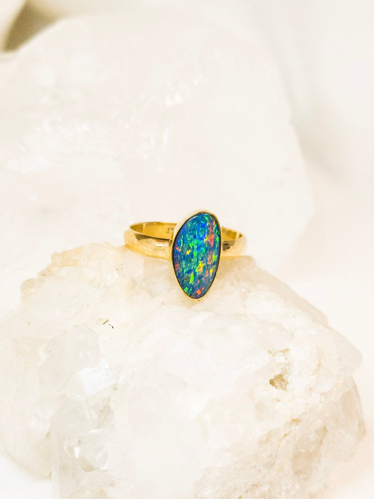 Opal Doublet Ring - Markbridge Jewellers