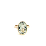 Oval Green Amethyst Dress Ring - Markbridge Jewellers