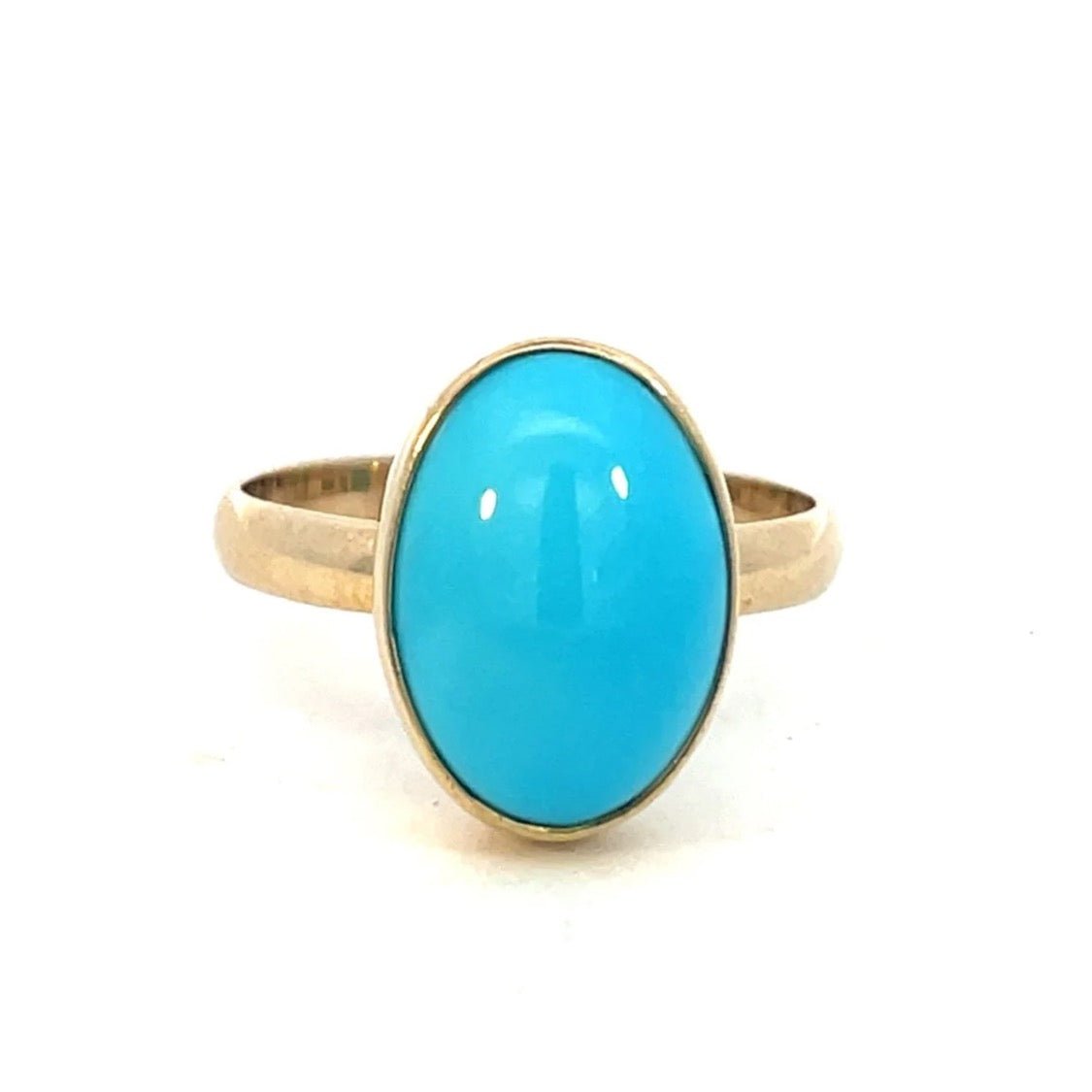 Oval Turquoise Ring - Markbridge Jewellers