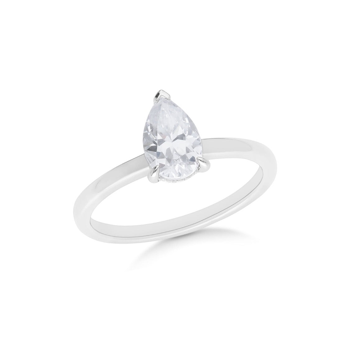 Pear Shape Diamond Engagement Ring - Markbridge Jewellers
