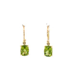Peridot Drop Earrings - Markbridge Jewellers