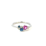 Pink & Ceylon Sapphire Dress Ring - Markbridge Jewellers