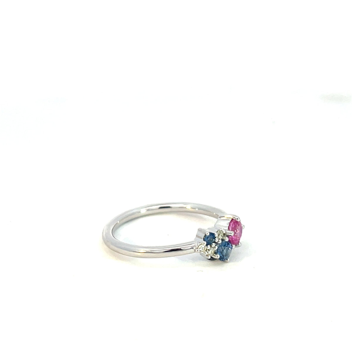 Pink & Ceylon Sapphire Dress Ring - Markbridge Jewellers