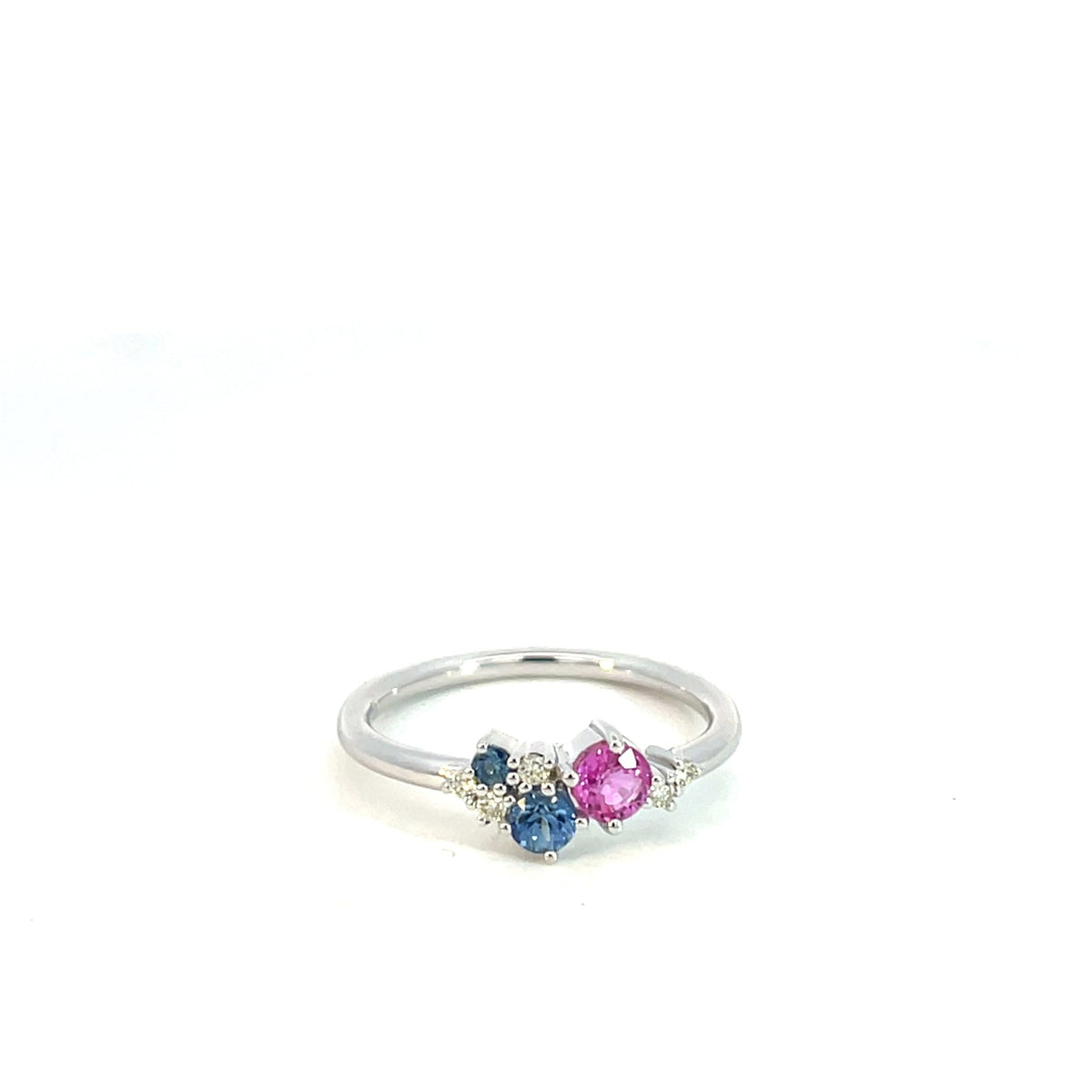 Pink & Ceylon Sapphire Dress Ring - Markbridge Jewellers