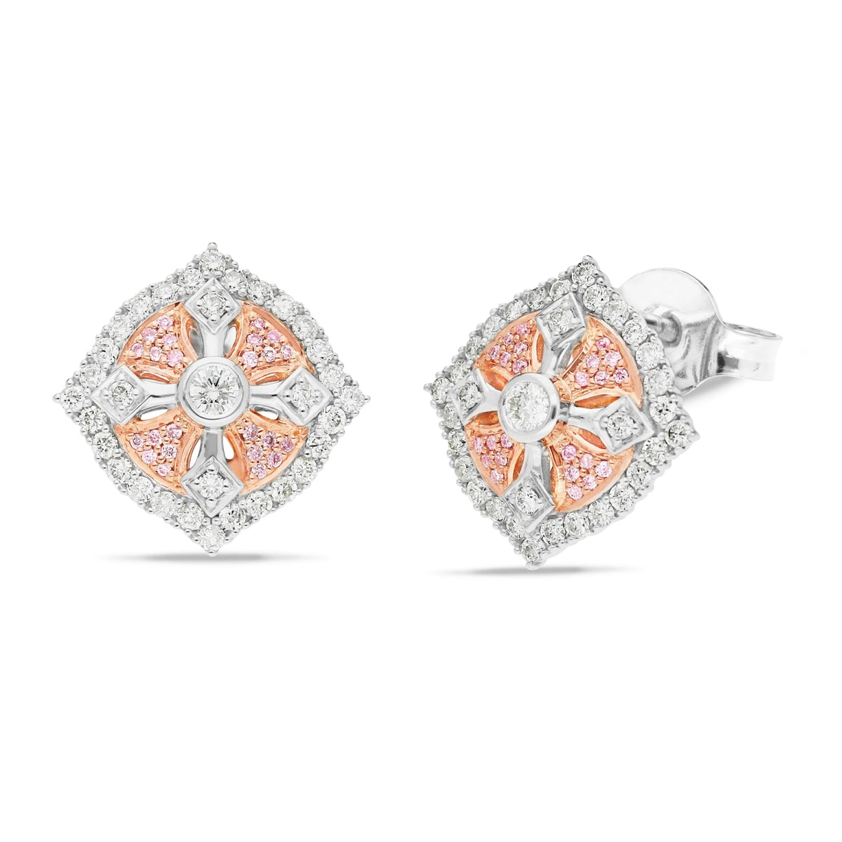 Pink Diamond Earring - Markbridge Jewellers