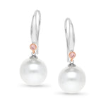 Pink Diamond Pearl Earring - Markbridge Jewellers