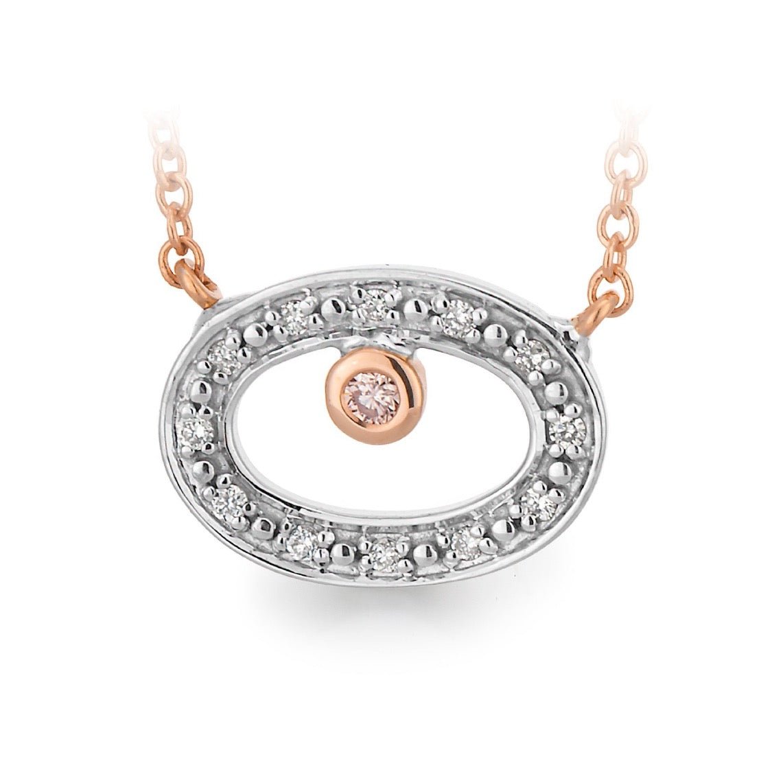 Pink Diamond Pendant - Markbridge Jewellers