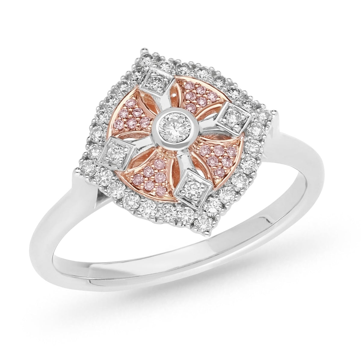 Pink Diamond Ring - Markbridge Jewellers