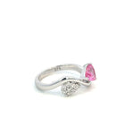 Pink Sapphire & Diamond Dress Ring - Markbridge Jewellers