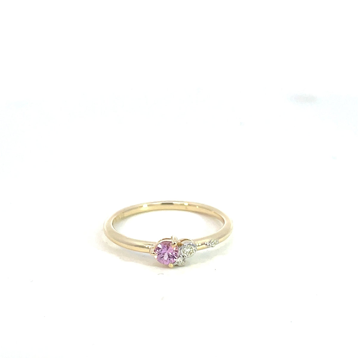 Pink Sapphire & Diamond Dress Ring - Markbridge Jewellers