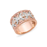 Pink & White Diamond Dress Ring - Markbridge Jewellers