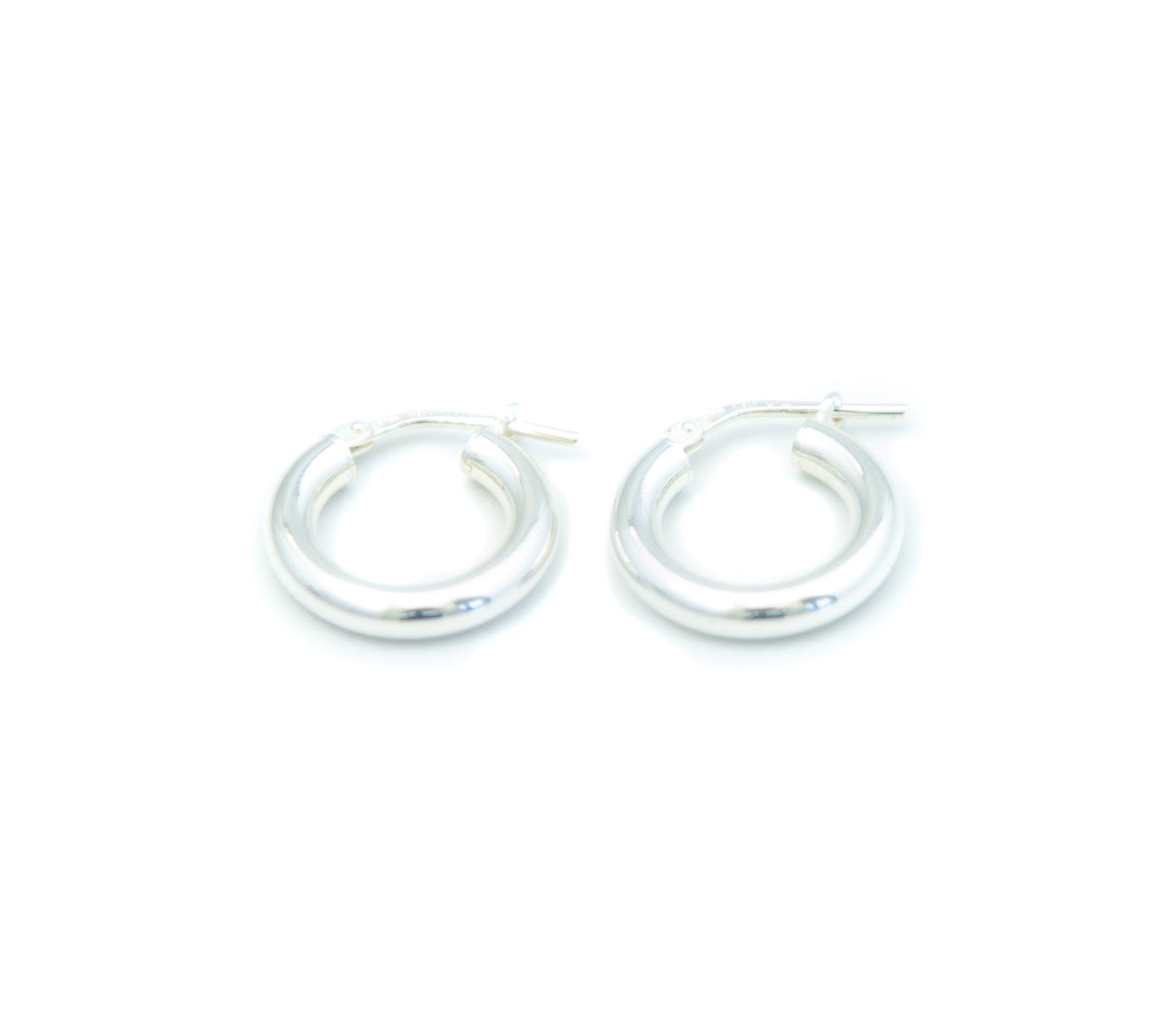 Plain Hoop Earrings - Markbridge Jewellers
