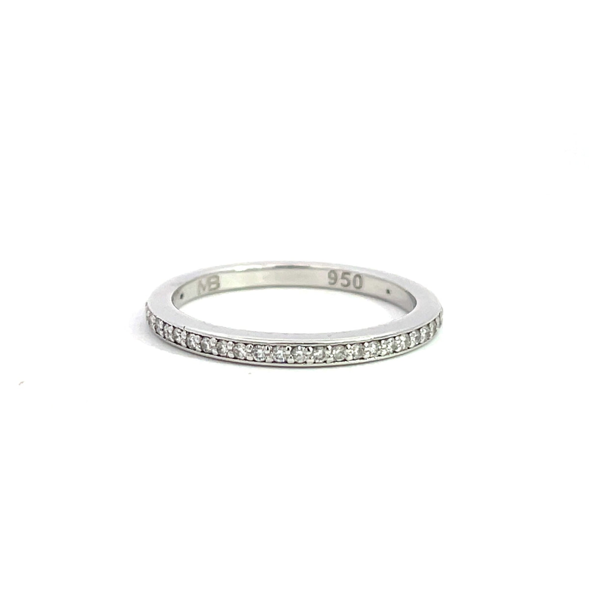 Platinum Diamond Dress Band - Markbridge Jewellers