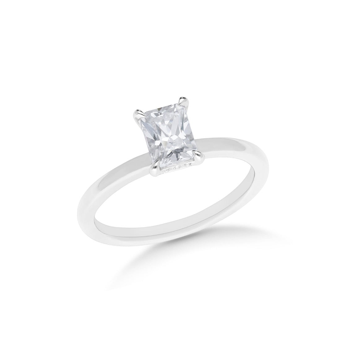 Radiant Cut Diamond Engagement Ring - Markbridge Jewellers