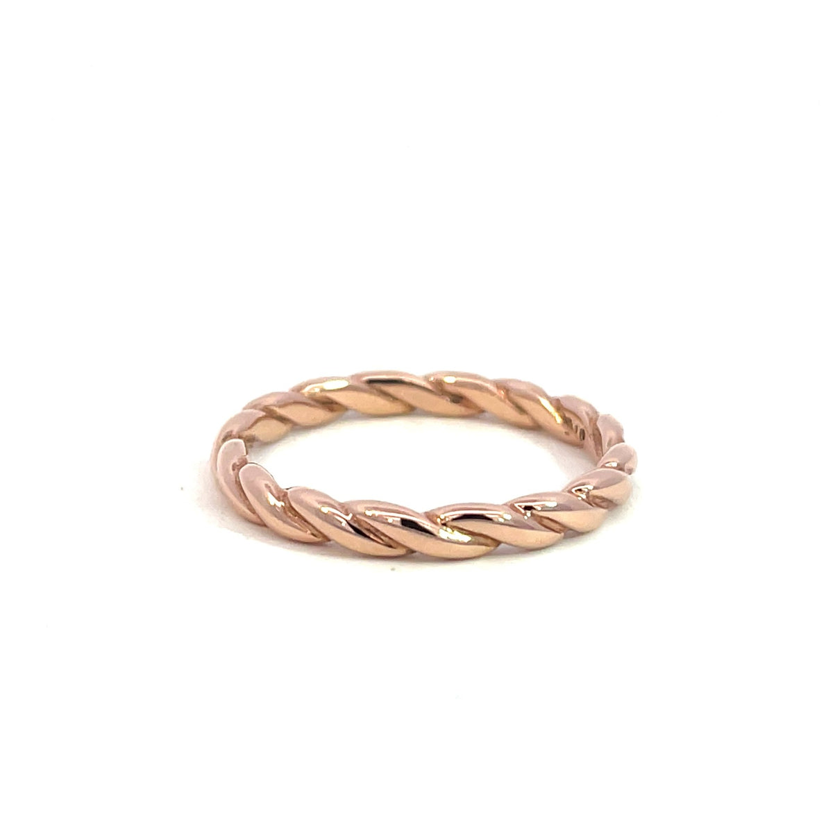 Rose Gold Twist Dress Band - Markbridge Jewellers